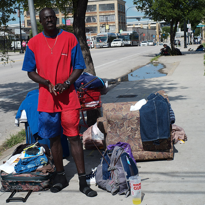 Homeless in Fort Worth/Texas